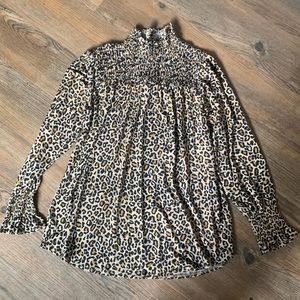 Medium Leopard Long Sleeve Good Hart(Matilda Jane) Top